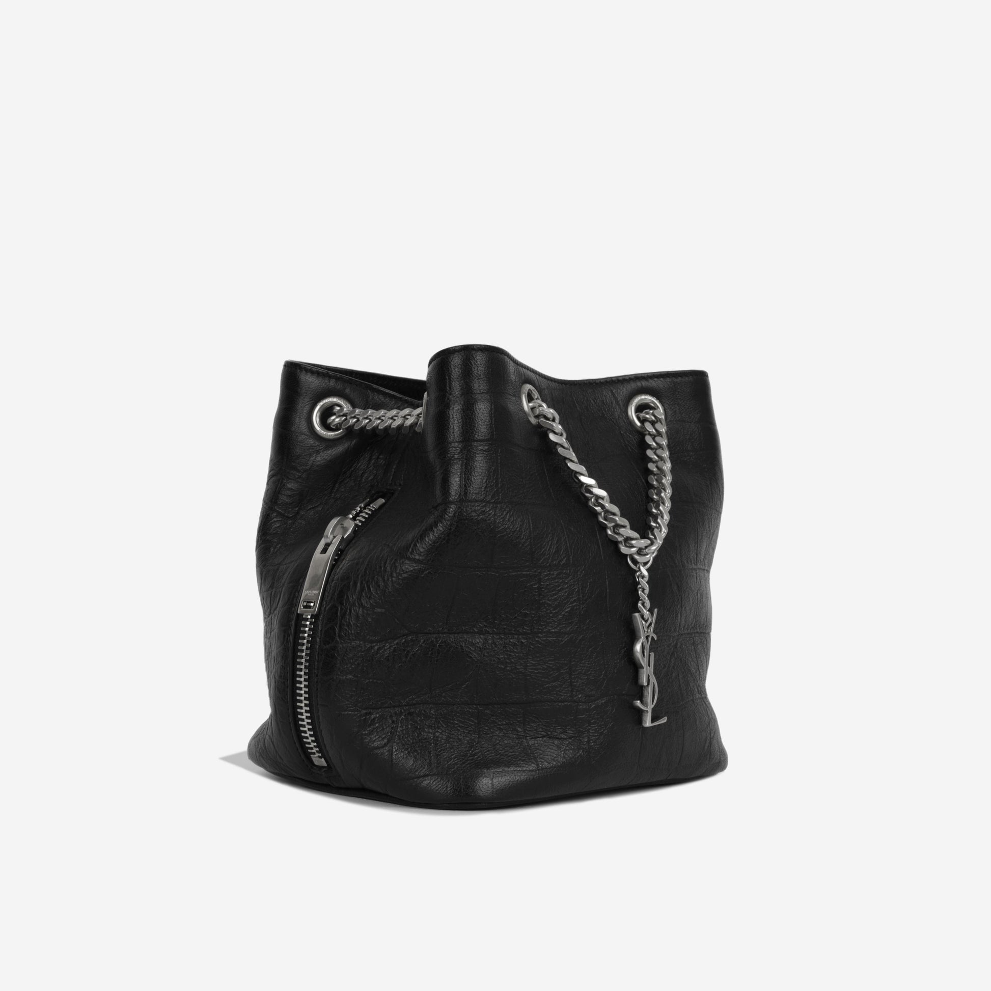YSL Saint Laurent Emmanuelle Baby Bucket Crossbody Bag Hardware Bucketbag Crossbody