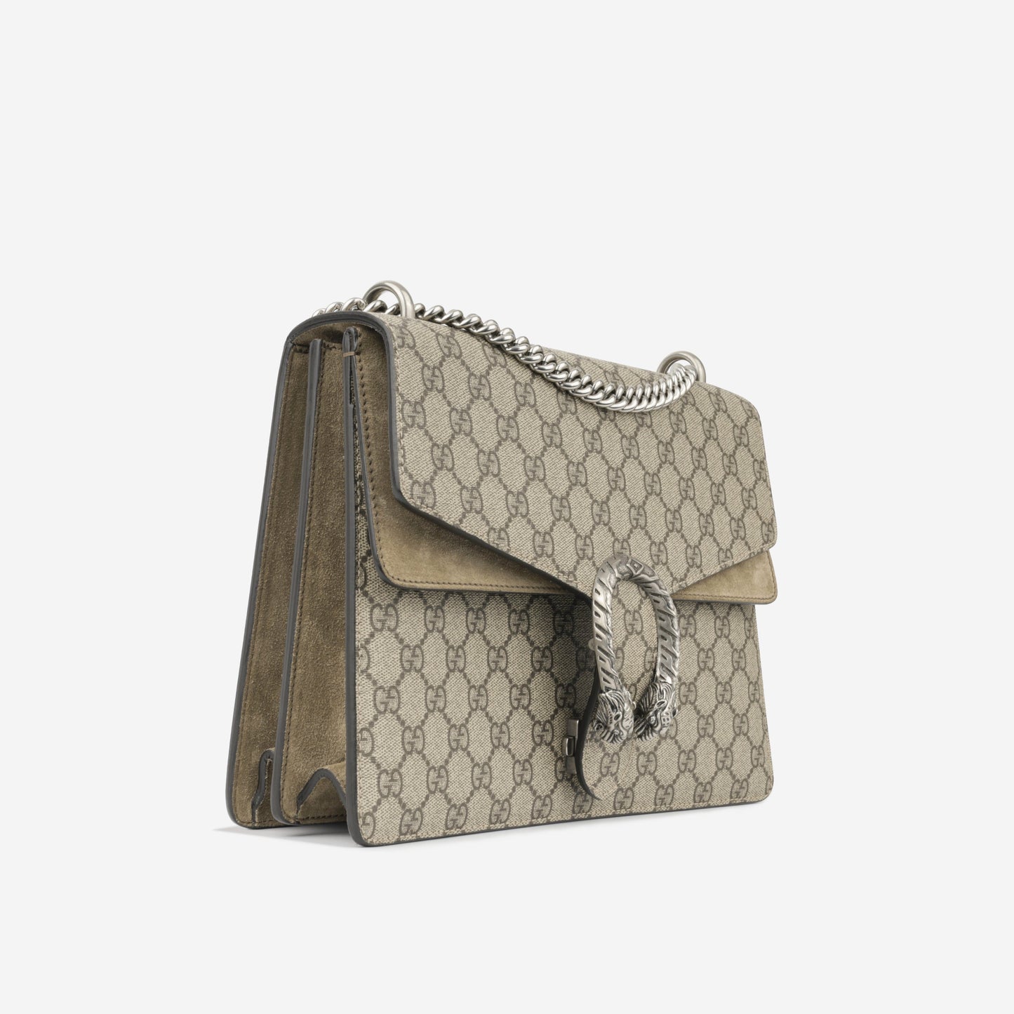 Gucci Dionysus Crossbody Bag Canvas Medium Shw Excellent