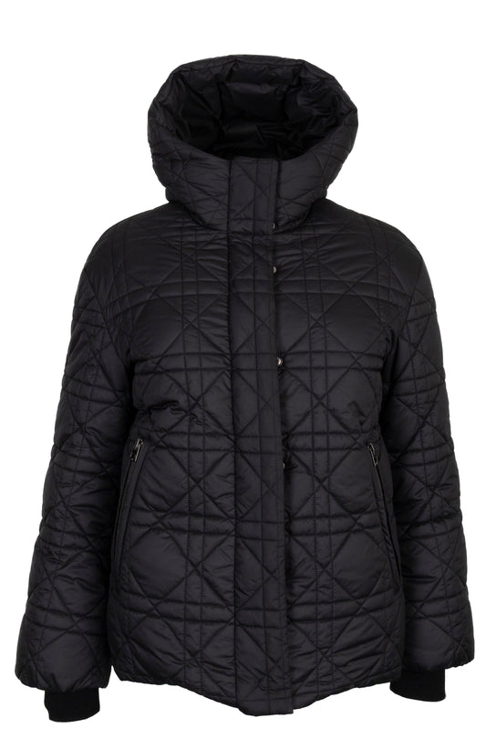 Dior Cannage Down Jacket Black Handbag
