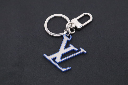 Louis Vuitton Porte Cles Chromatic Charm Blue Key Chain