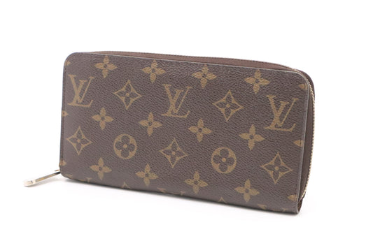 Louis Vuitton Zippy Monogram Canvas Wallet Case Monogram Canvas