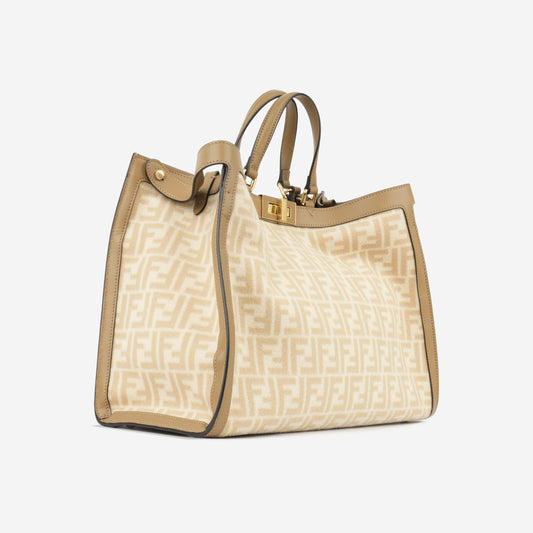 Fendi Peekaboo Tote Bag Large Peekaboo Large