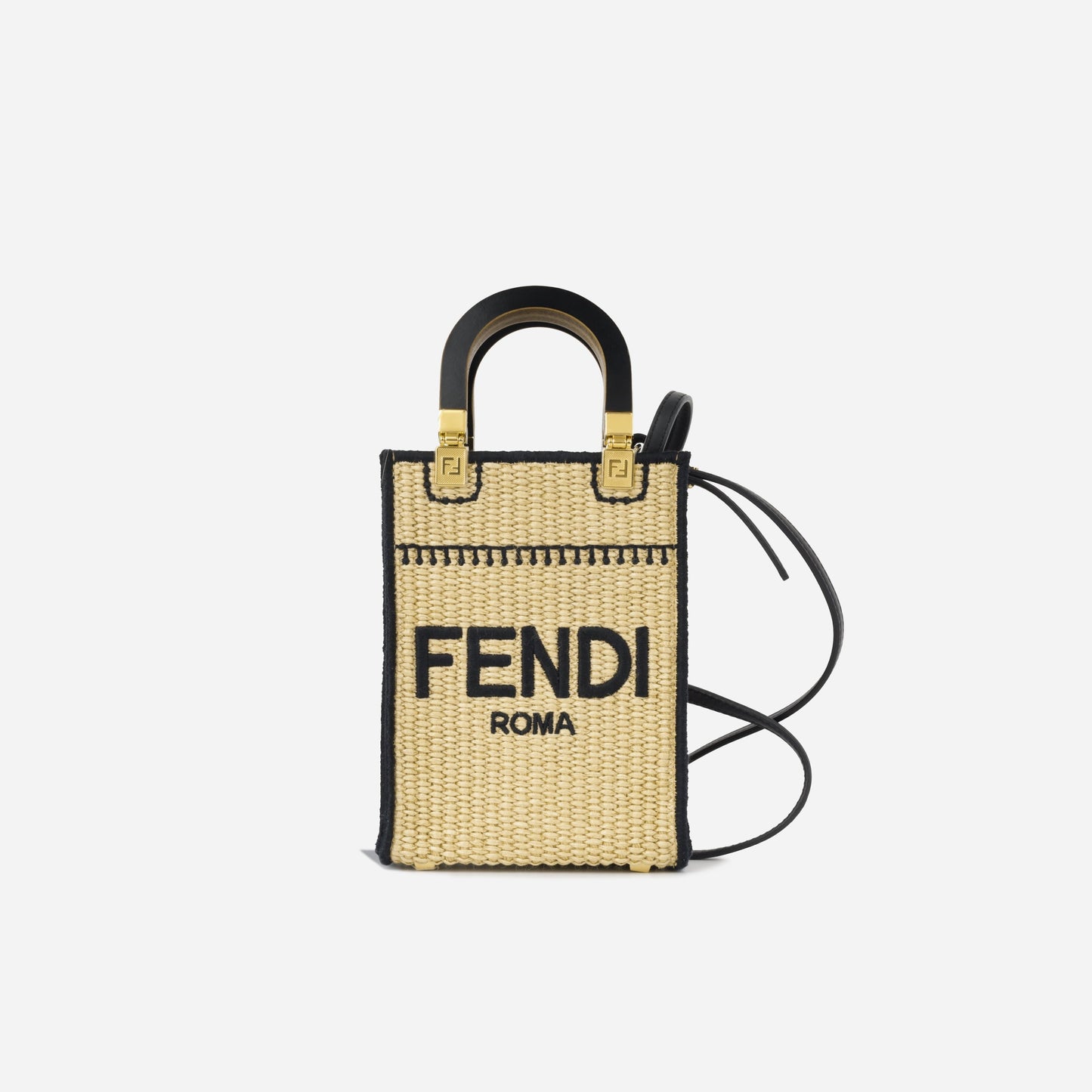 Fendi Vertical Sunshine Tote Mini Tote Bag