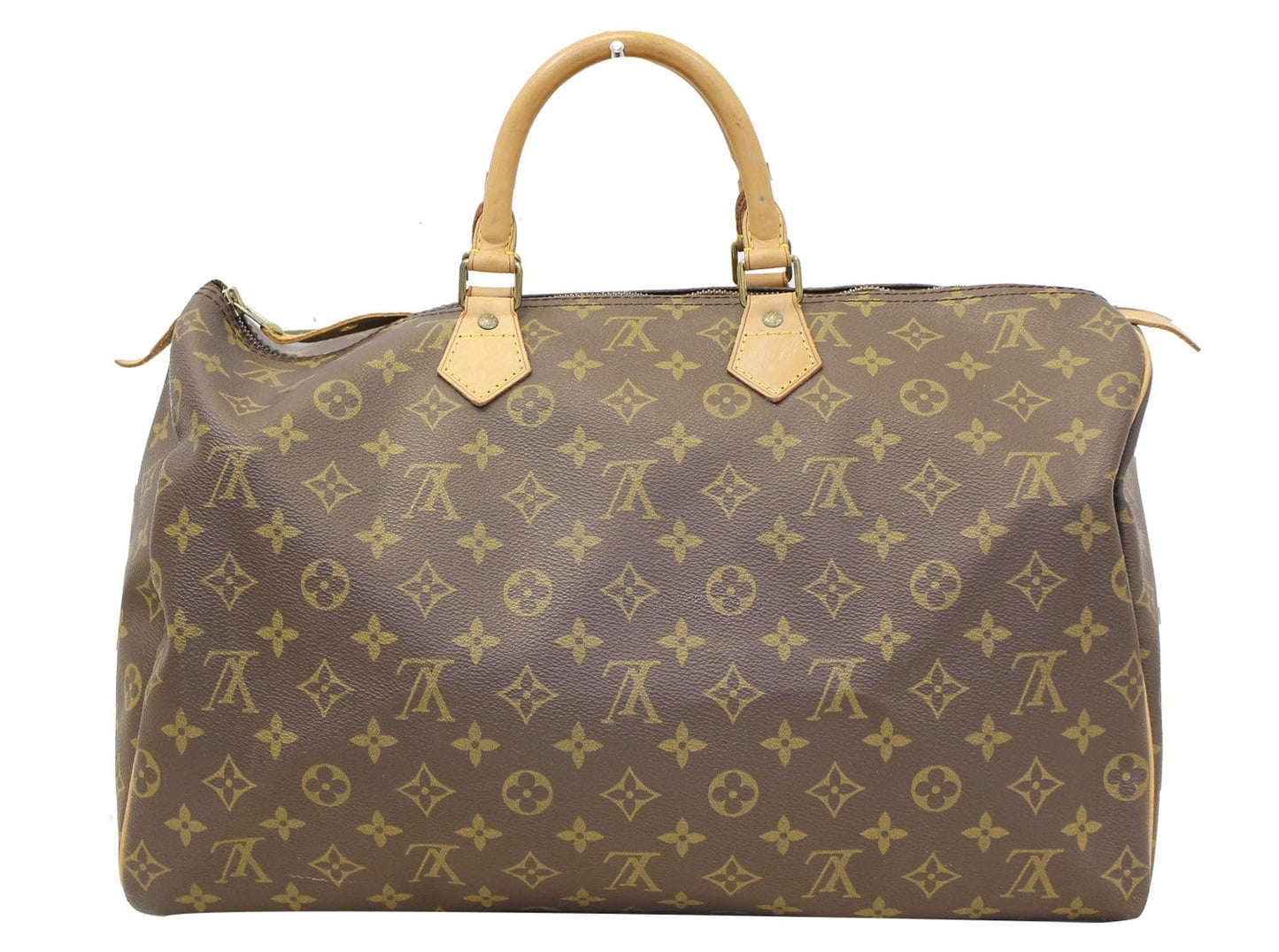 Louis Vuitton Speedy Satchel Bag Canvas Monogram Travel Bag