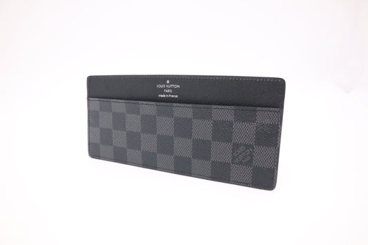 Louis Vuitton Insert Graphite Canvas Damier Wallet Case