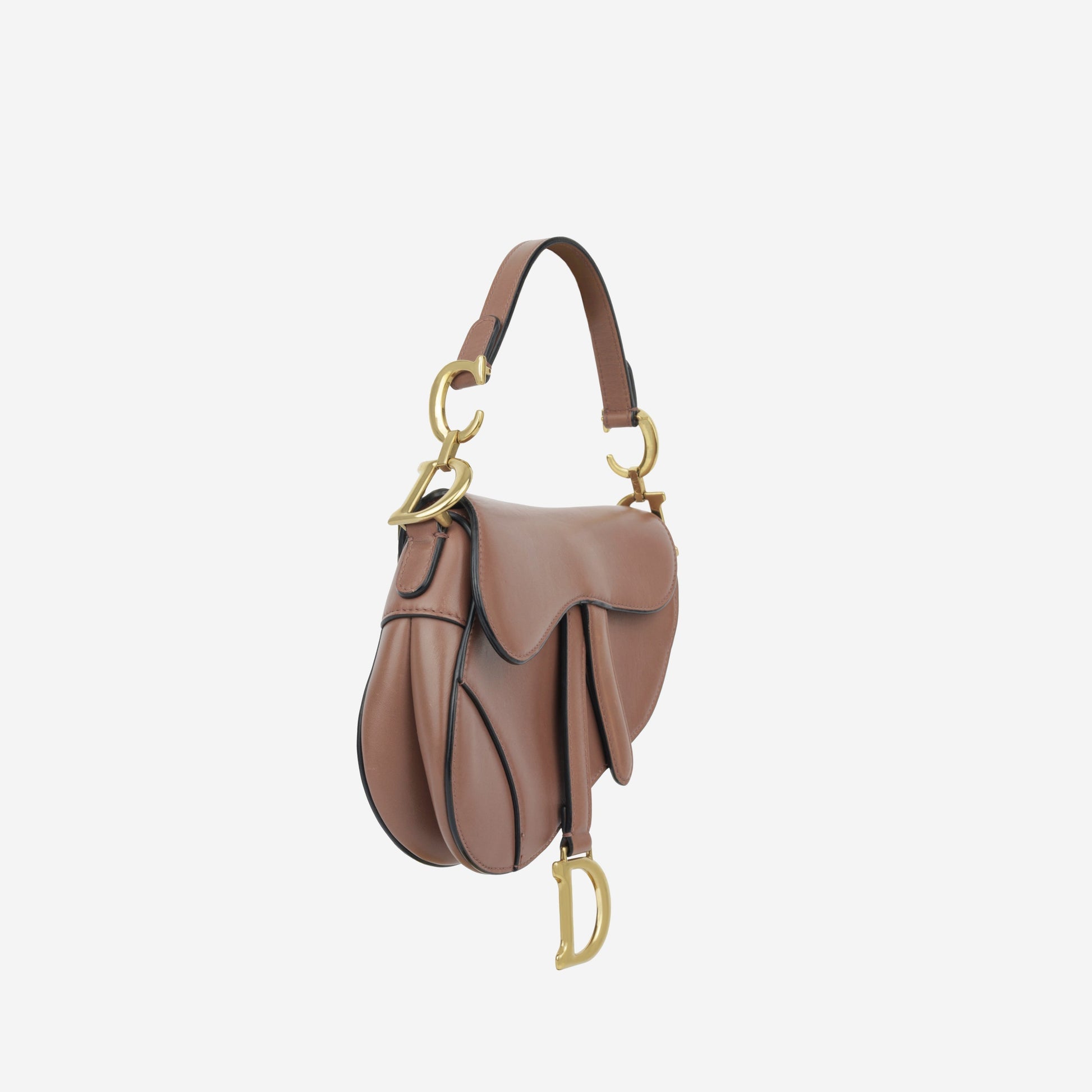 Dior Christian Saddle Bag Mini Shoulder Bag Pink Ghw 2018