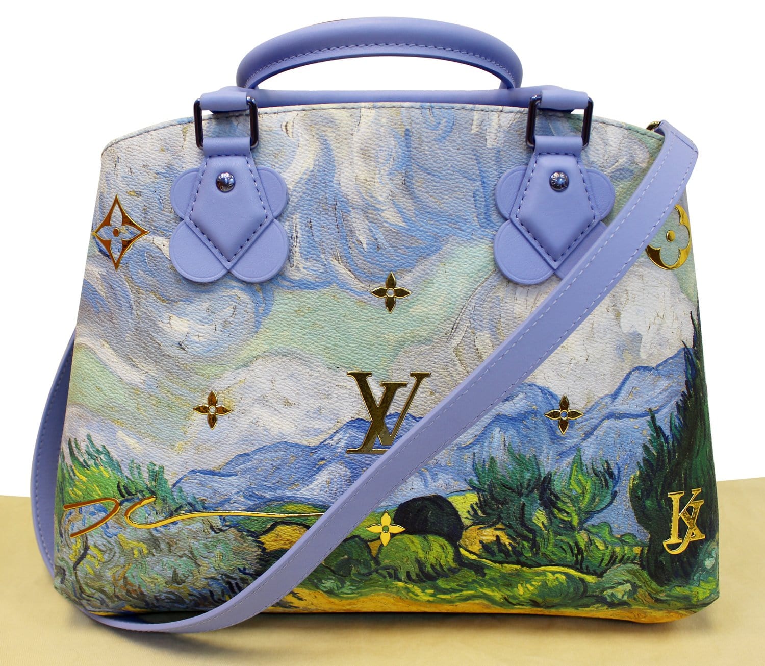 LV Louis Montaigne Mm Van Gogh Masters Shoulder Bag