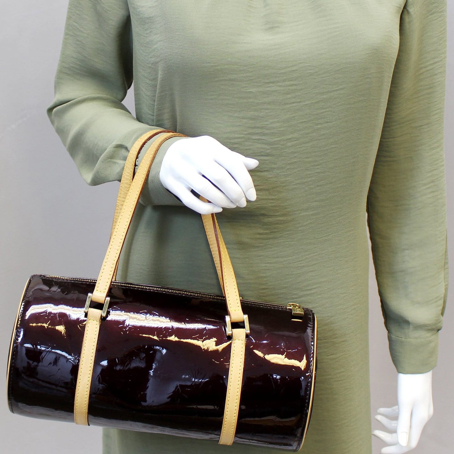 Louis Bedford Vernis Amarante Shoulder Bag Monogram