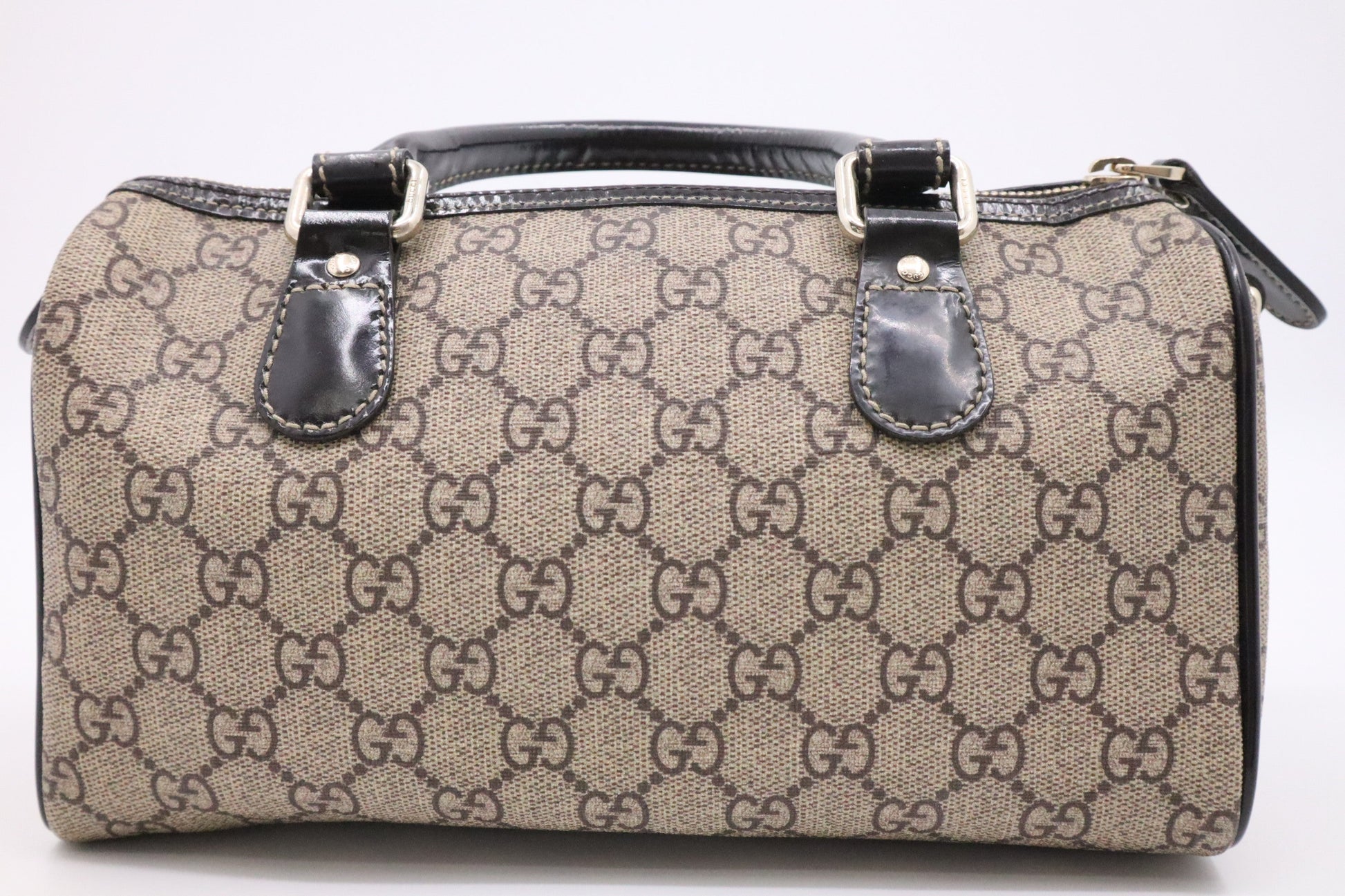 Gucci Boston Roses Tattoo Canvas Mini Small Handbag