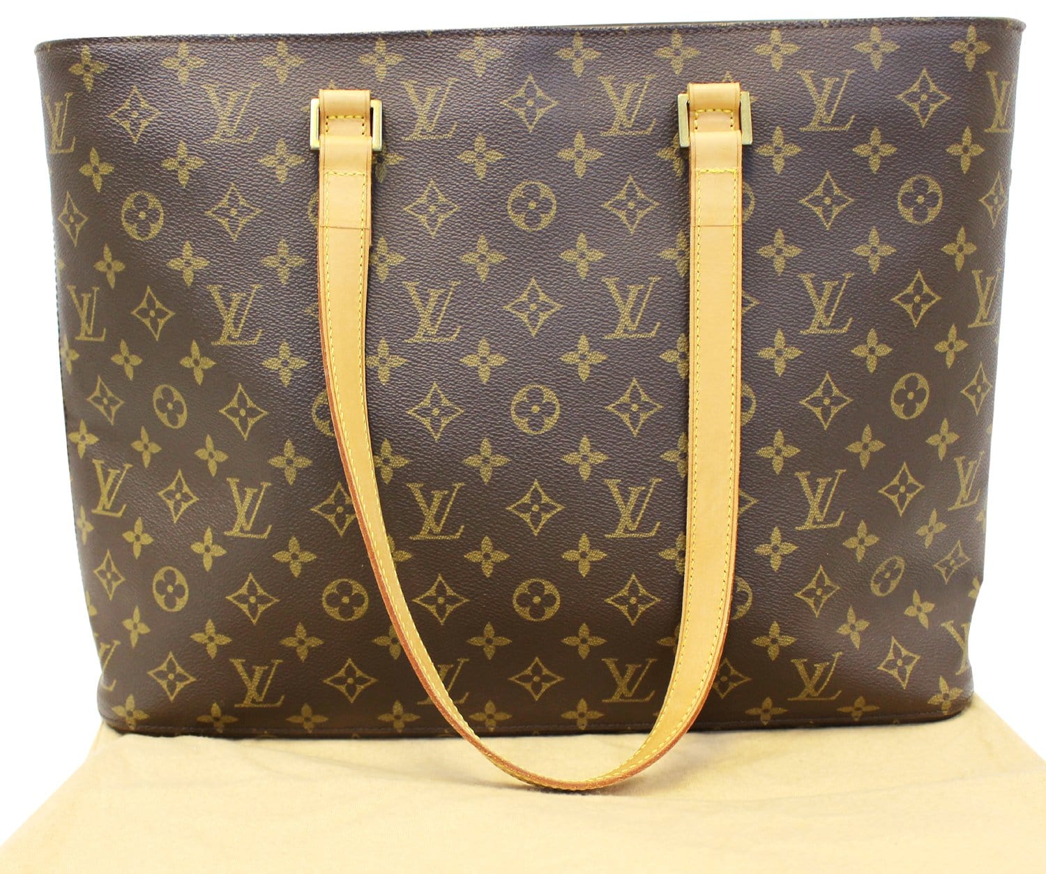 Louis Luco Tote Bag Canvas Monogram