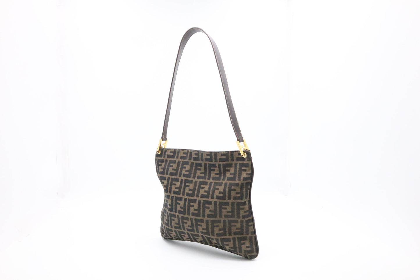 Fendi Shoulder Bag In Zucca Canvas Zucca Canvas 1