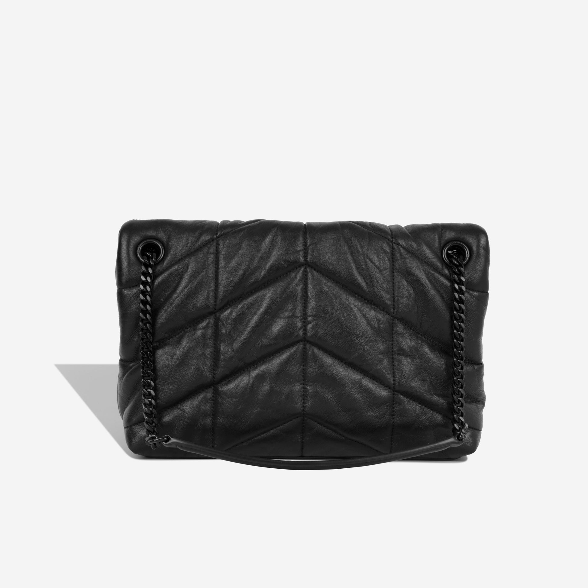 YSL Saint Laurent Lou Puffer Crossbody Bag Small