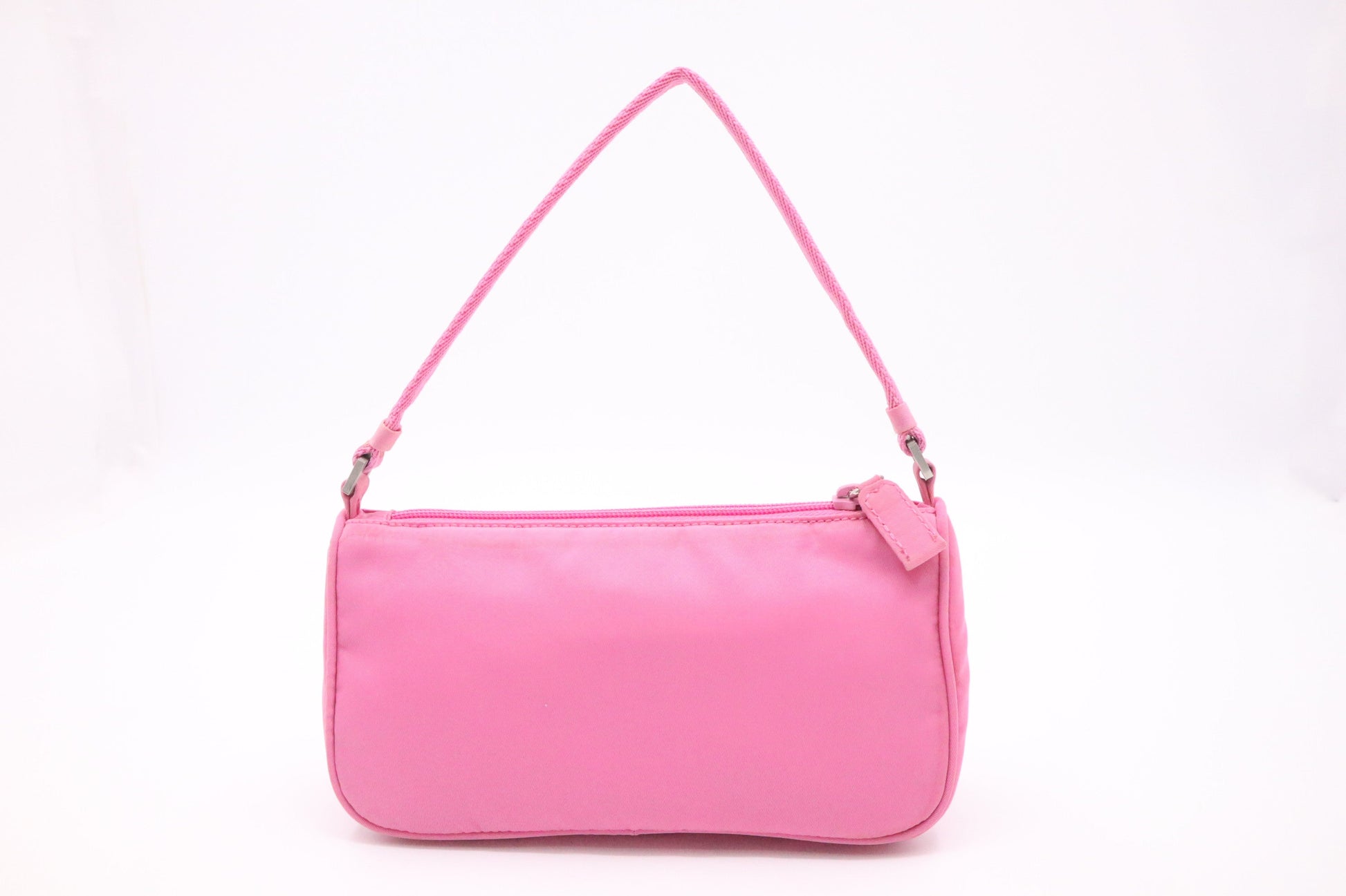 Prada Shoulder Bag In Nylon Pink