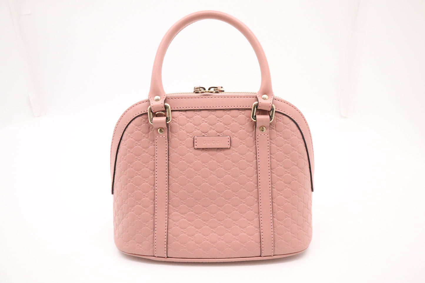 Gucci Dome Blush Microguccissima Leather Pink Mini Bag