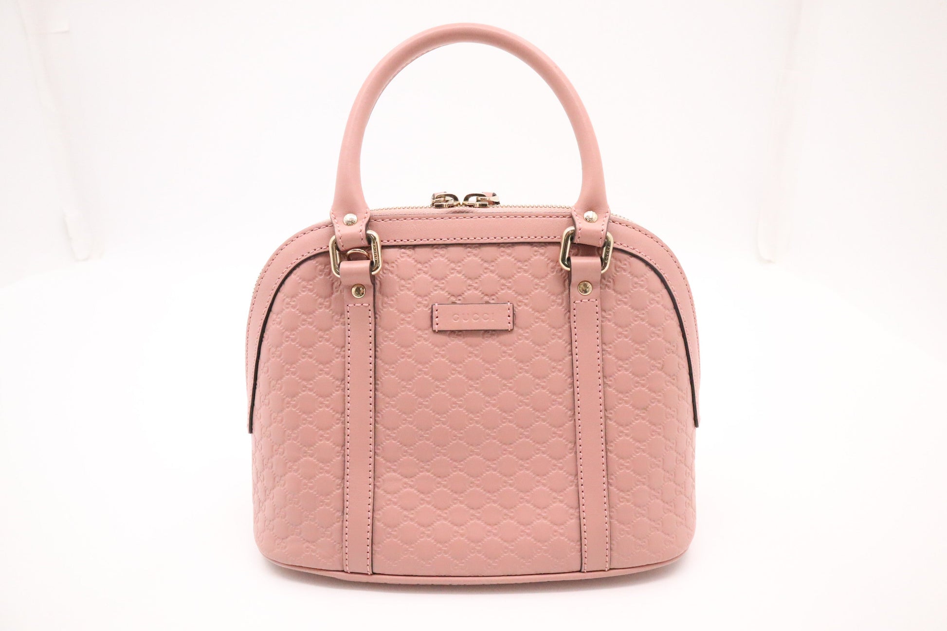 Gucci Dome Blush Microguccissima Leather Pink Mini Bag