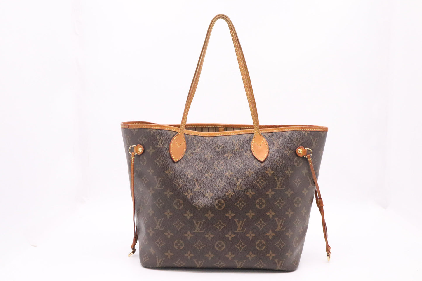Louis Vuitton Neverfull MM Monogram Canvas Tote Bag Canvas 2