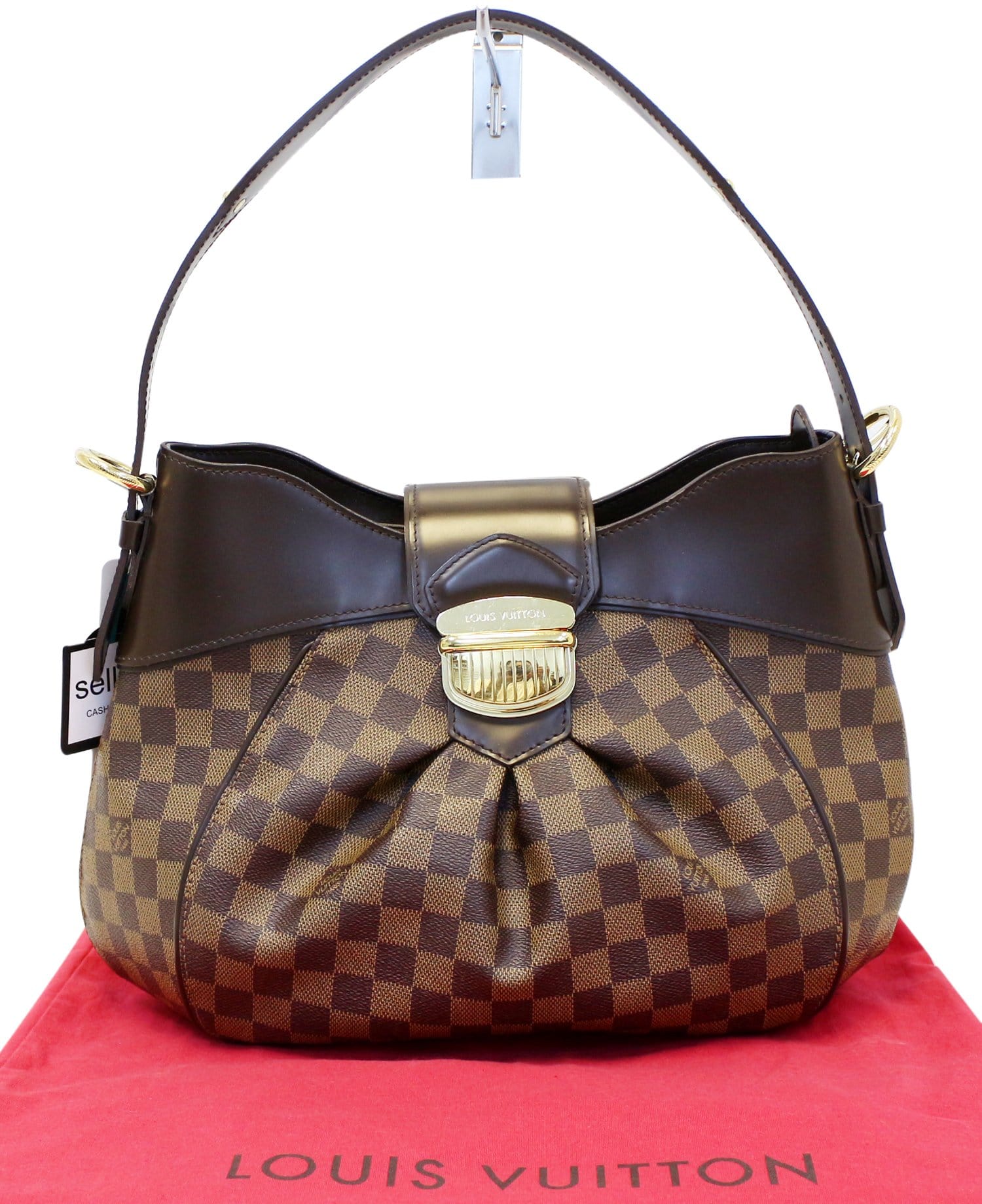 Louis Damier Ebene Sistina Mm Shoulder Bag
