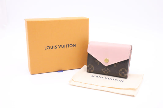 Louis Vuitton Zoe Rose Ballerine Monogram Epi Canvas Leather Wallet Case