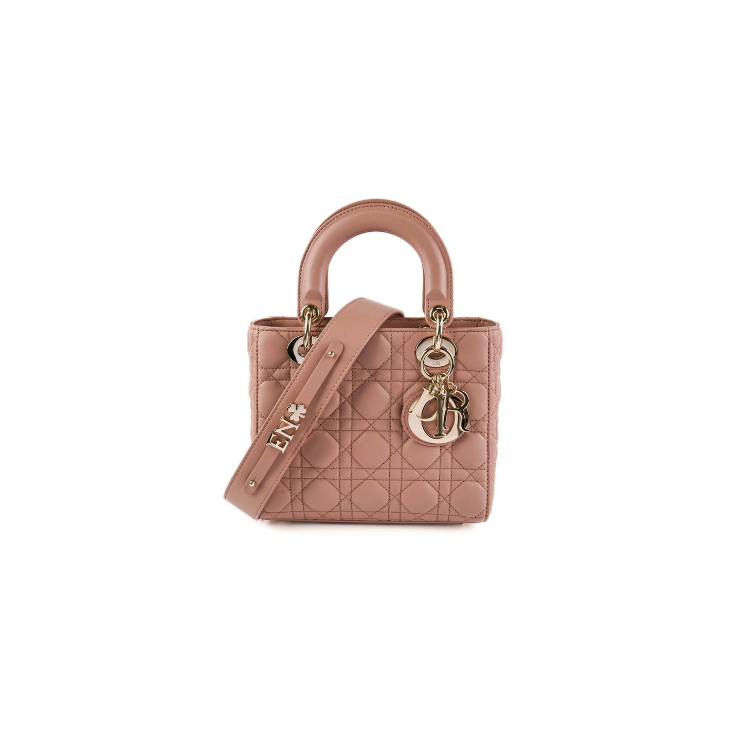 Dior Christian Lady Bag Lambskin Pink Small Shoulder Bag