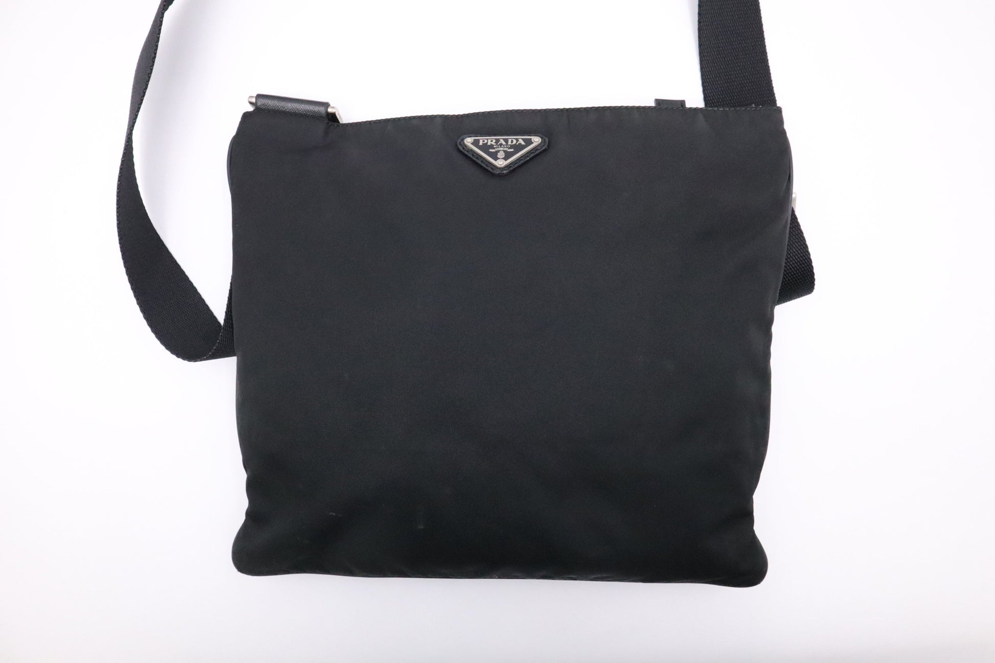 Prada Crossbody In Handbag Nylon Black Crossbody Bag