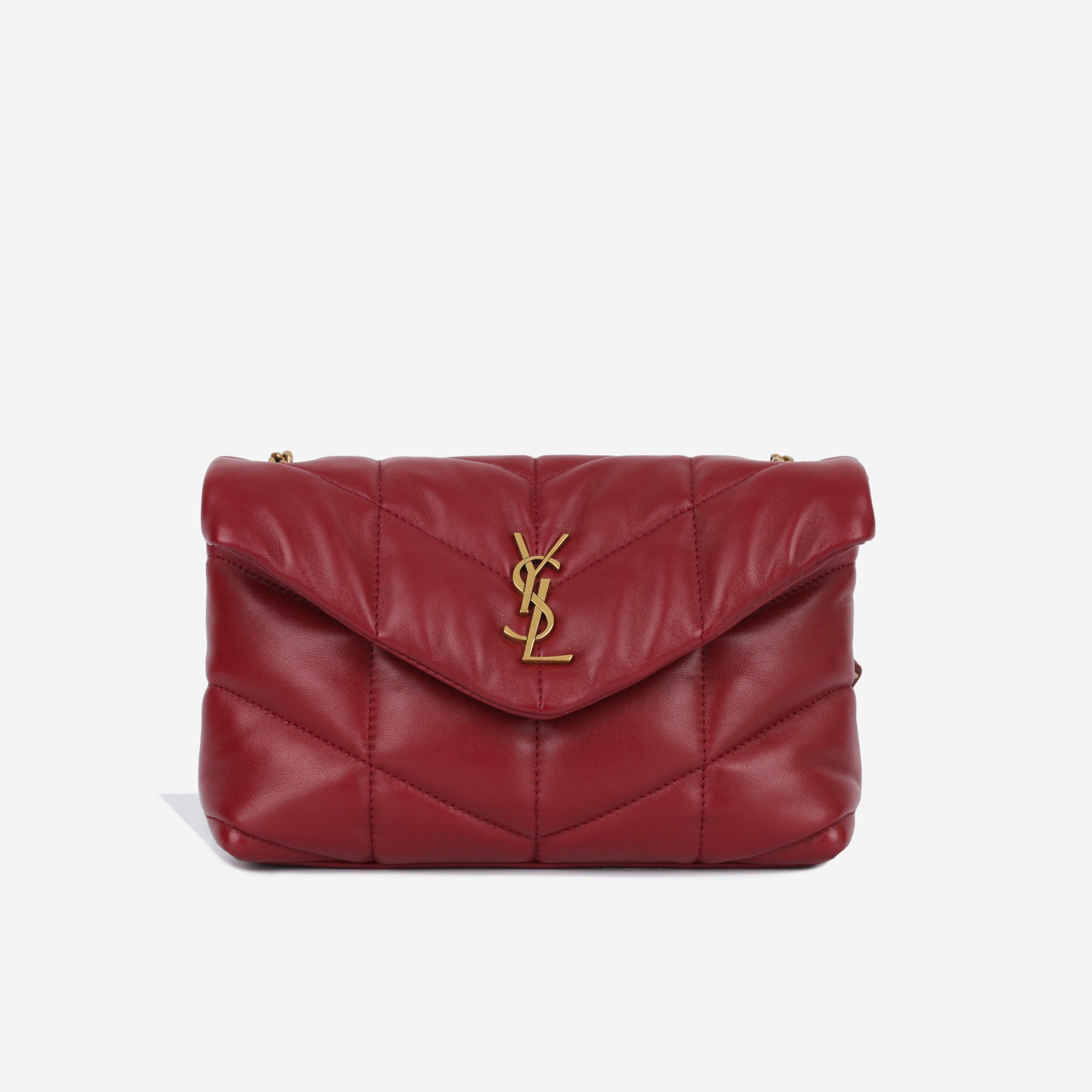 YSL Saint Laurent Lou Puffer Crossbody Bag Toy