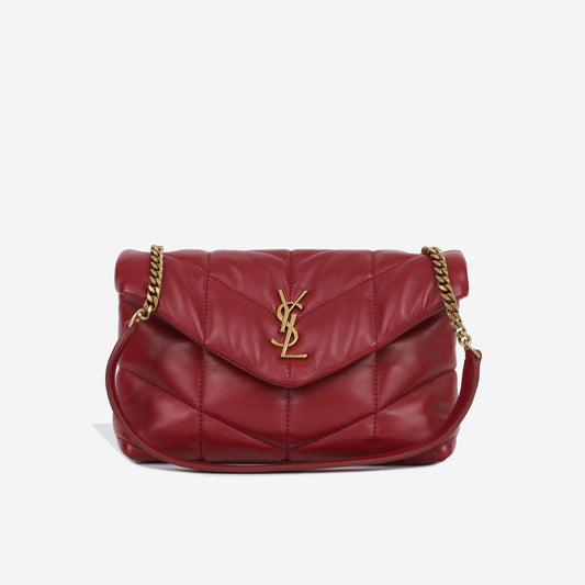 YSL Saint Laurent Lou Puffer Crossbody Bag Toy