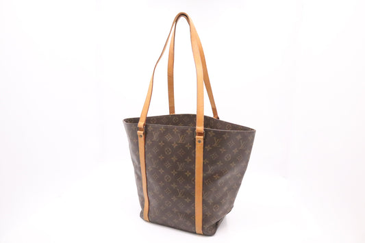 Louis Vuitton Sac Shopping 48 Monogram Canvas Handbag Canvas 2