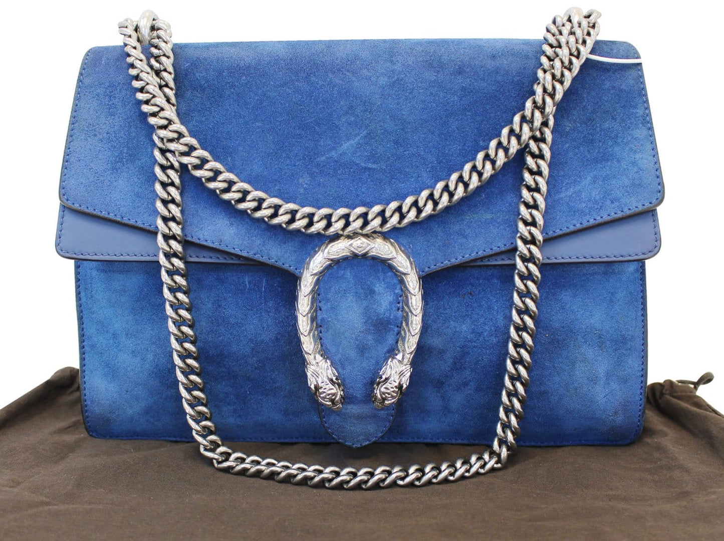 Gucci Dionysus Shoulder Bag Leather Suede