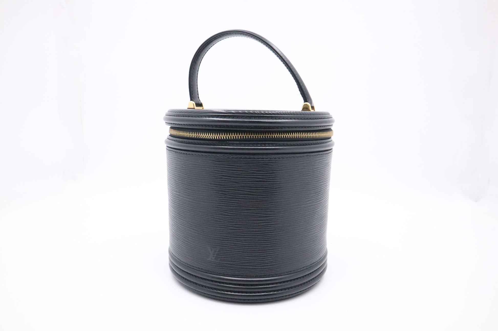 Louis Vuitton Cannes Epi Leather Black Handbag