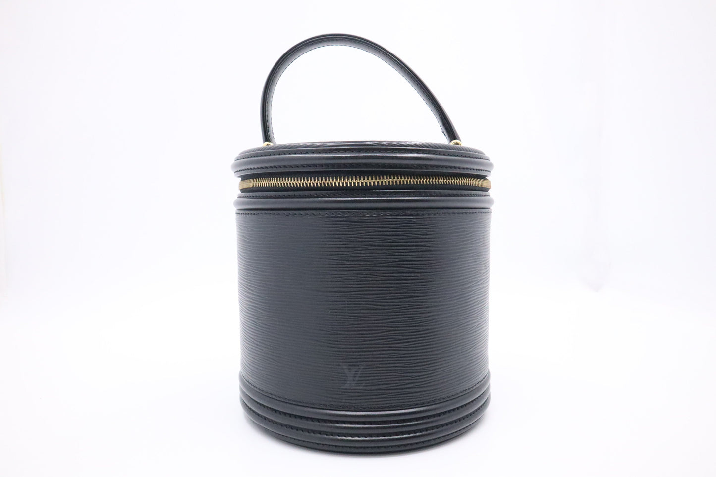 Louis Vuitton Cannes Epi Leather Black Handbag