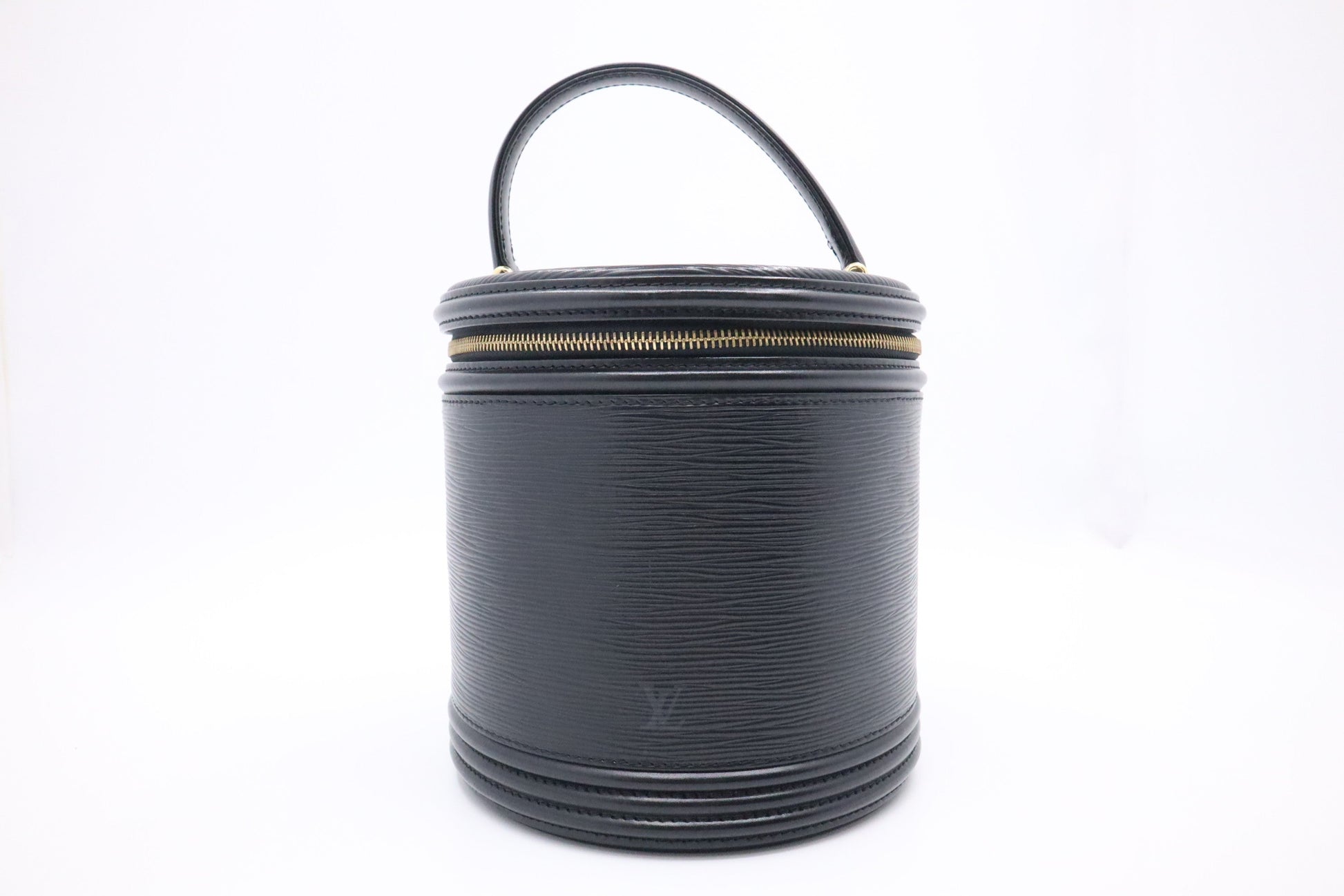 Louis Vuitton Cannes Epi Leather Black Handbag