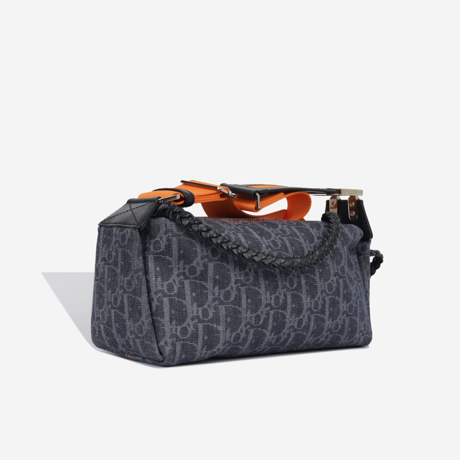 Dior Christian Flight Bag Denim Shoulder Bag Denim Flight Bag