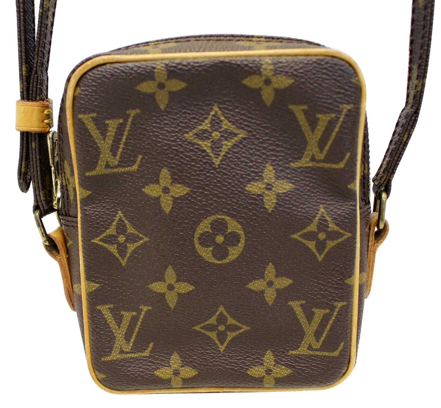 Louis Mini Danube Bag Canvas Monogram Shoulder Bag