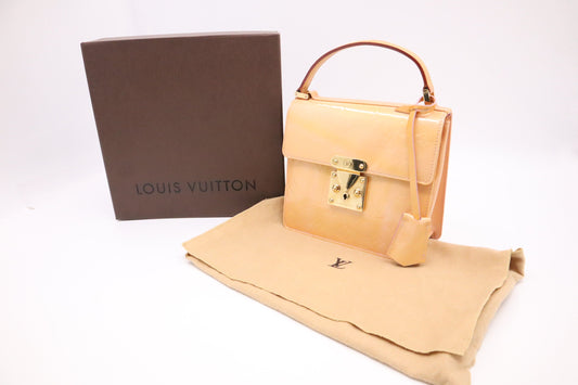 Louis Vuitton Spring Street Peach Leather Vernis Jewelry