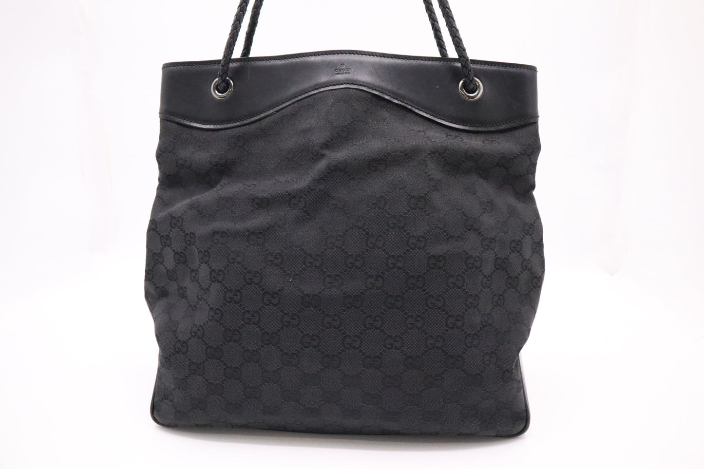 Gucci Gifford GG Canvas Black Tote Bag