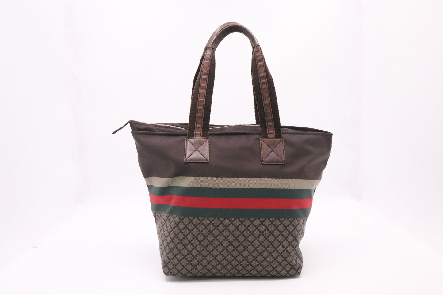 Gucci Diamante Tote In Nylon Tote Bag