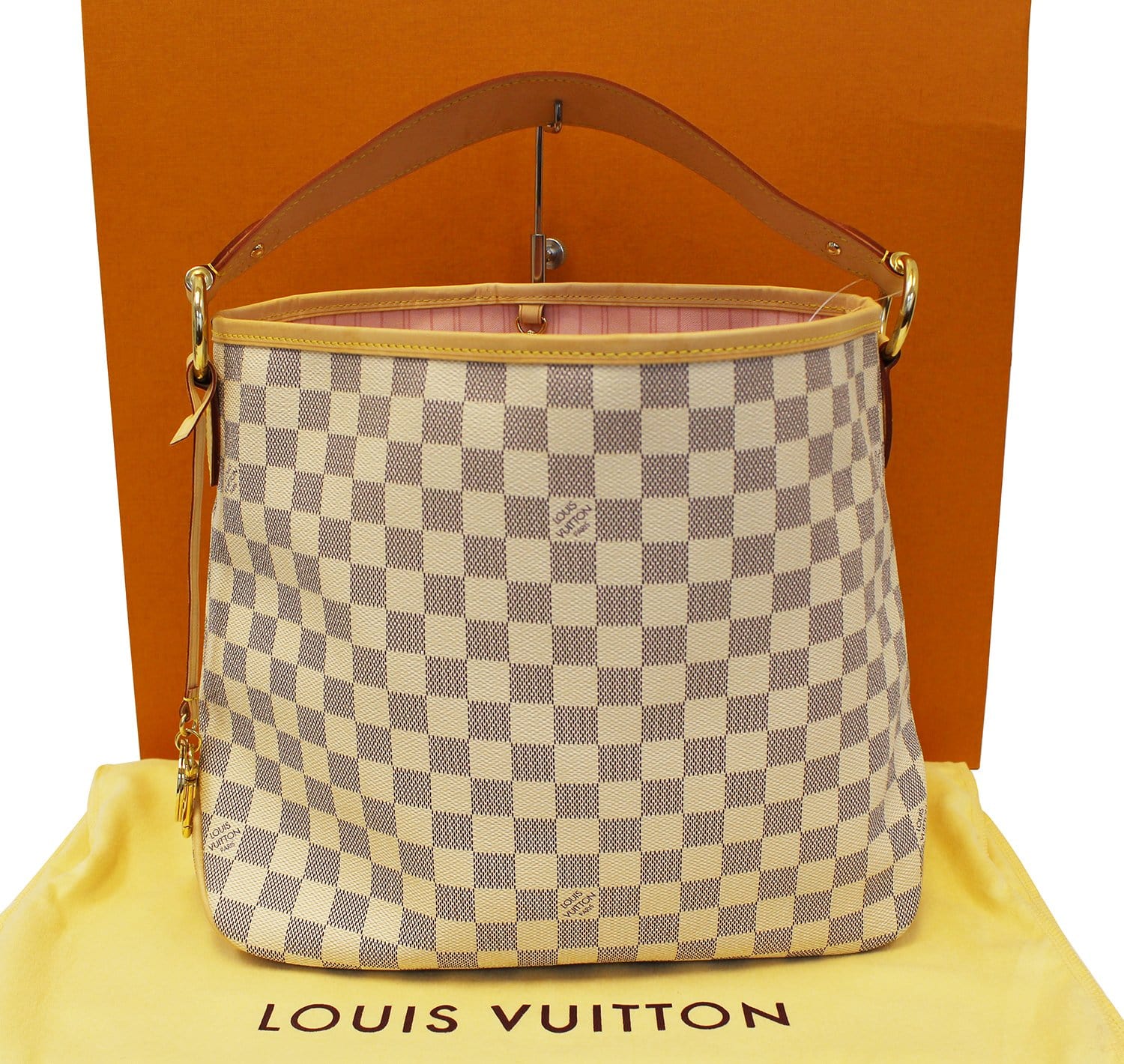 Louis Shoulder Bag Damier Azur Delightful Pm