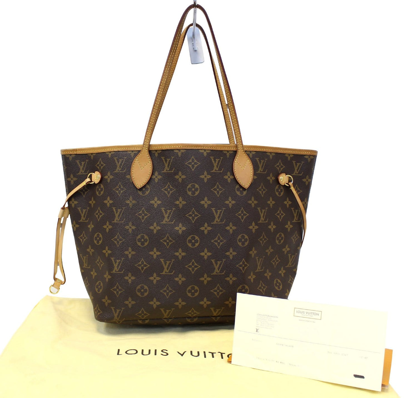 Louis Neverfull Mm Shoulder Bag Canvas Monogram
