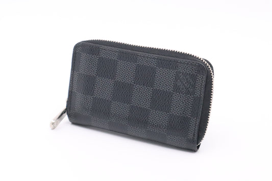 Louis Vuitton Zippy Coin Graphite Damier Canvas Handbag