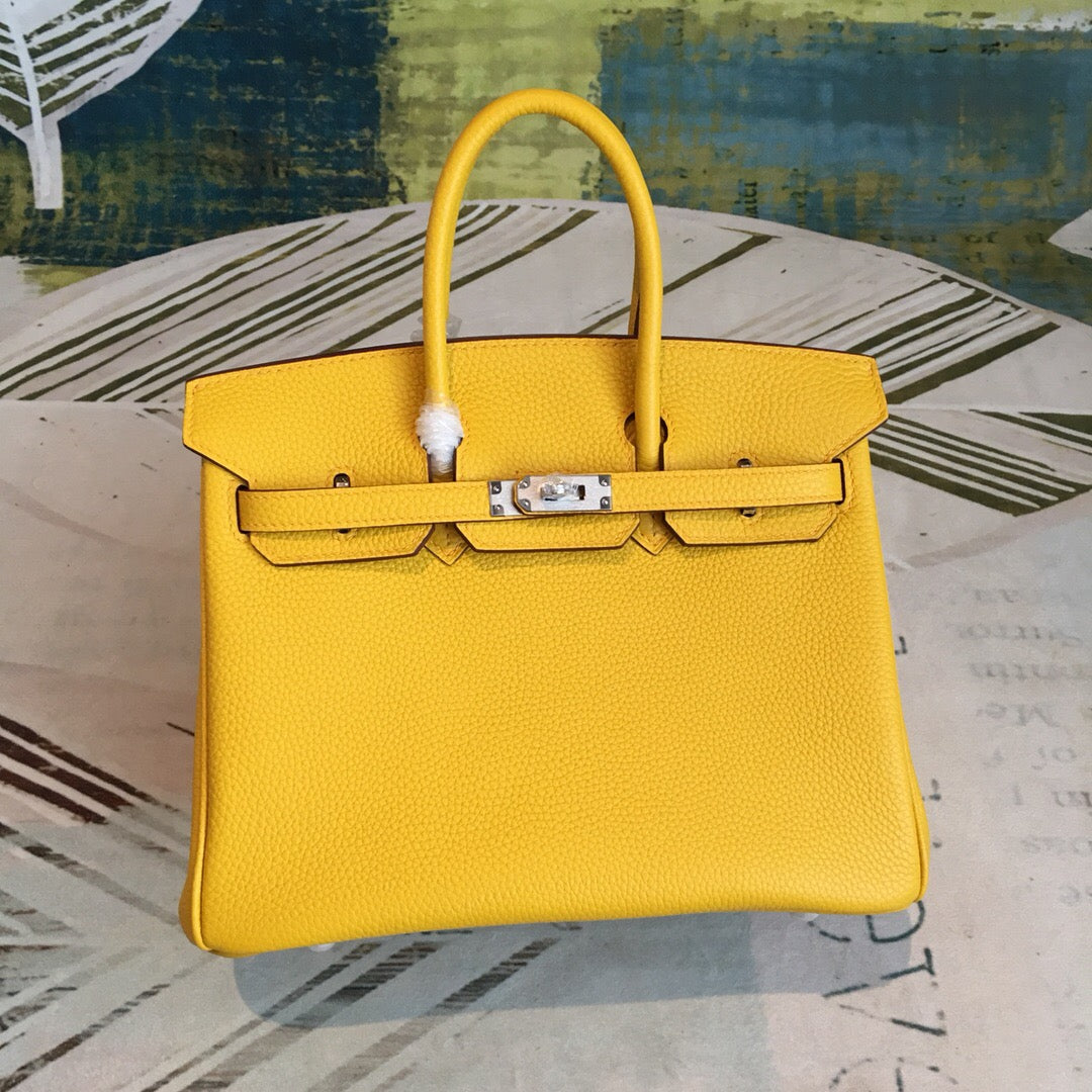 Top Quality Birkin Yellow For Women Sitop Travel Bag