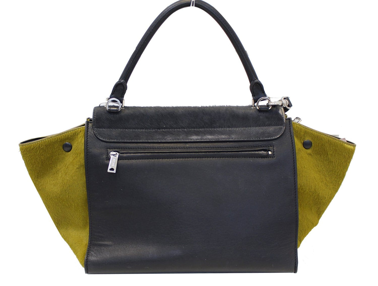 Gray Pony Hair Trapeze Bag Sale Small Travel Bag