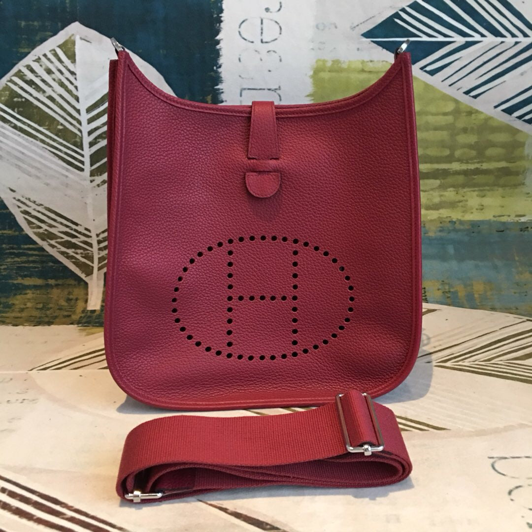 Top Quality Evelyne Iii Pm Bag Burgundy Travel Bag