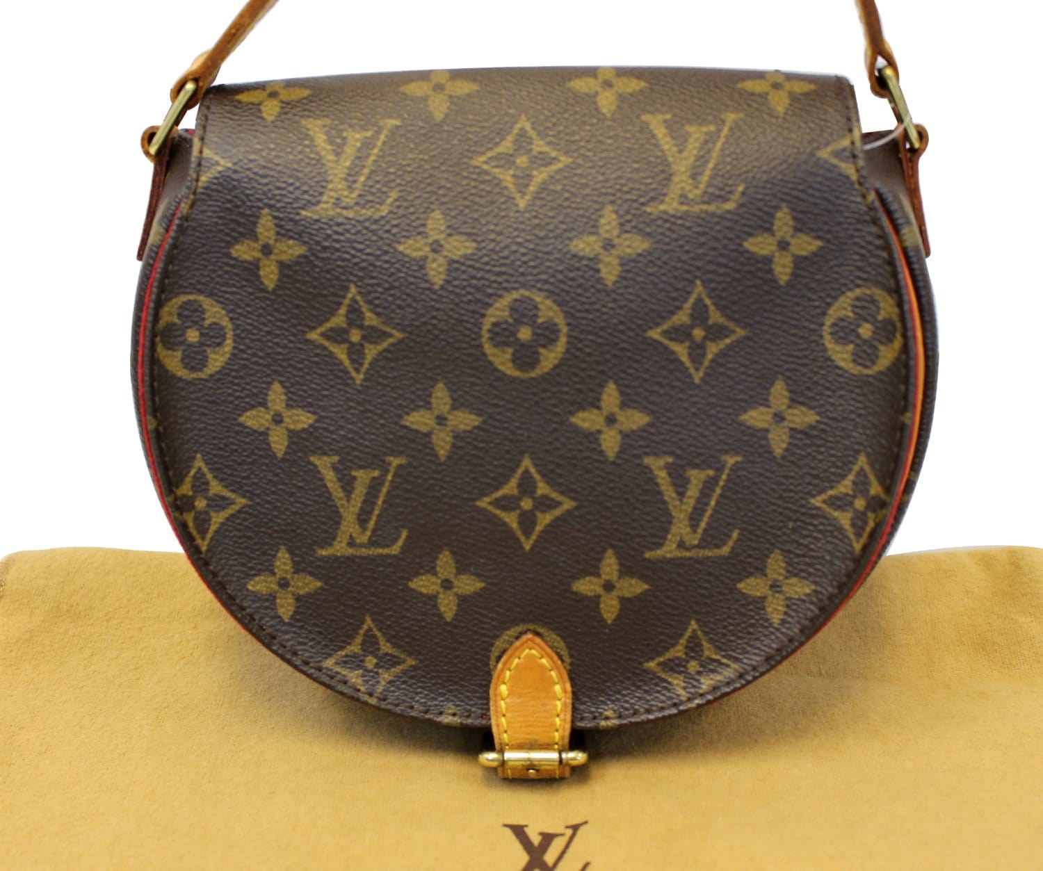 Louis Tambourine Shoulder Crossbody Bag Monogram