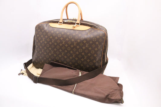 Louis Vuitton Alize 3 Pouches Monogram Canvas Handbag Monogram Canvas
