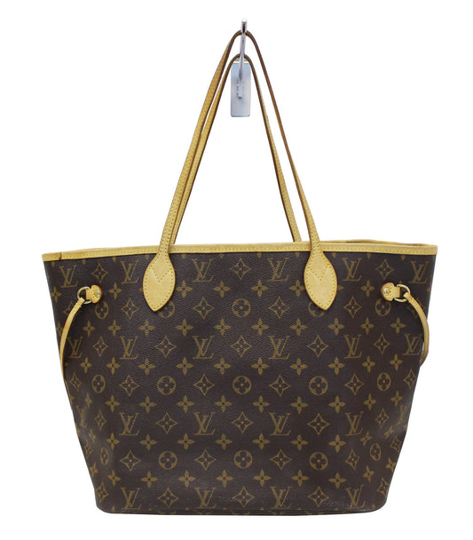 Louis Vuitton Neverfull Mm Shoulder Bag Canvas Monogram
