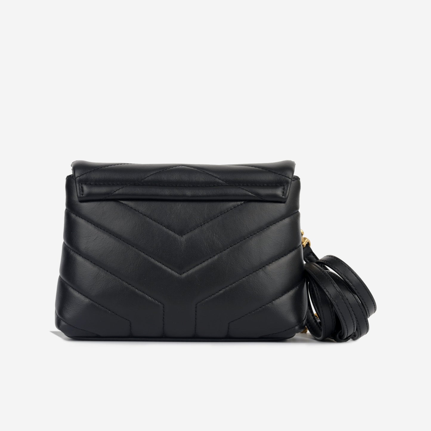 YSL Saint Laurent Loulou Bag Toy Crossbody Bag Black Ghw Un