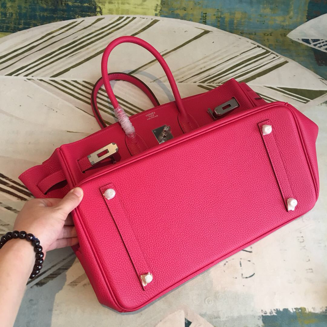 Top Quality Birkin Rose Purple For Women Travel Bag