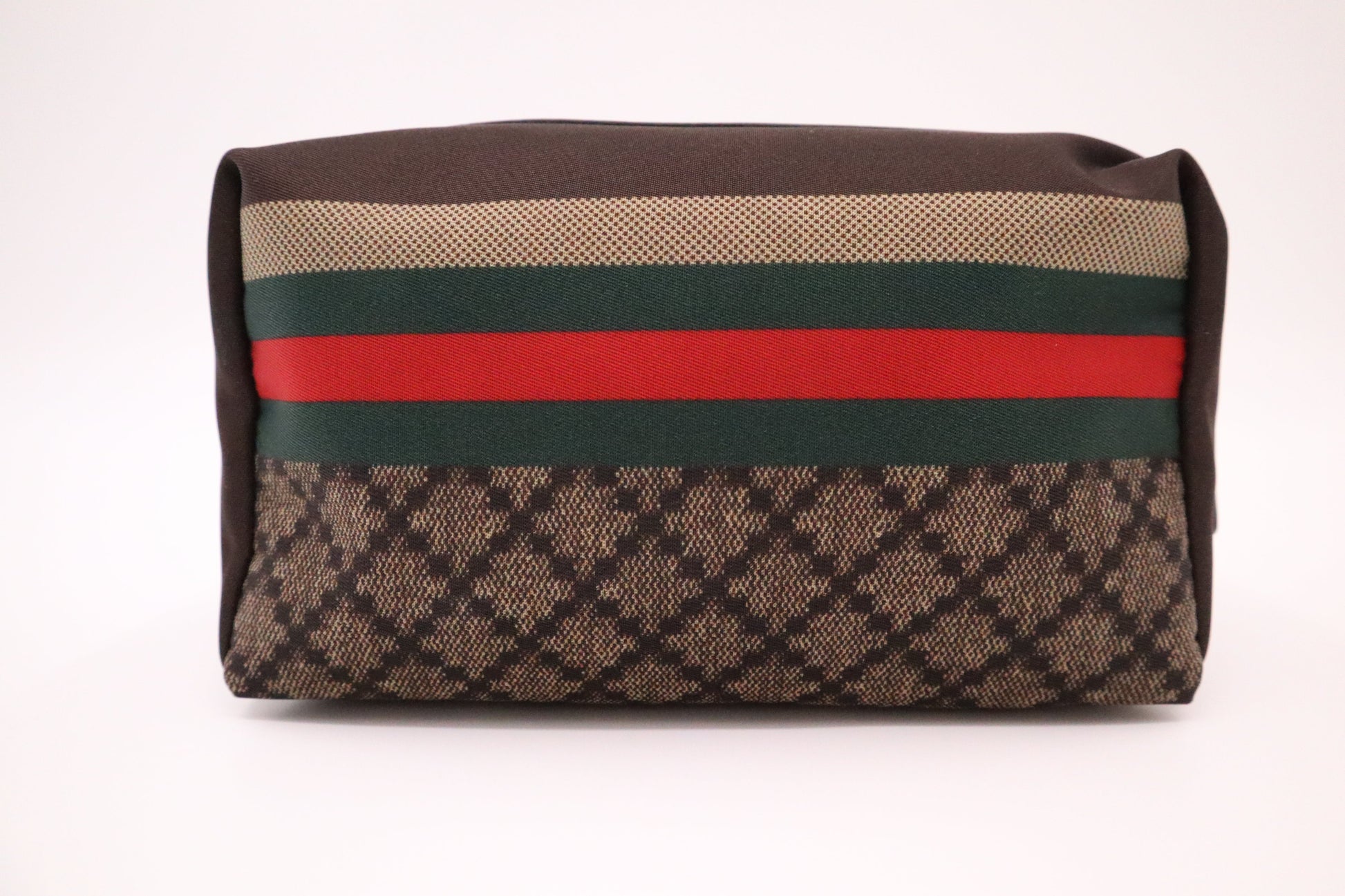 Gucci Diamante Pouch Nylon Handbag