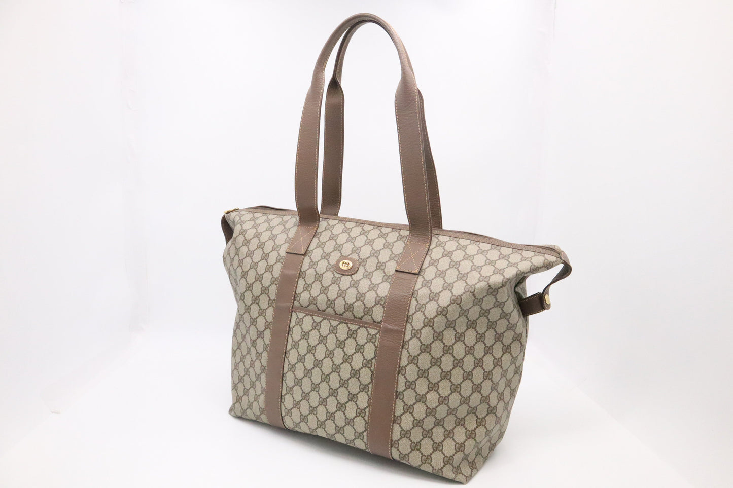 Gucci GG Supreme Canvas Tote Bag