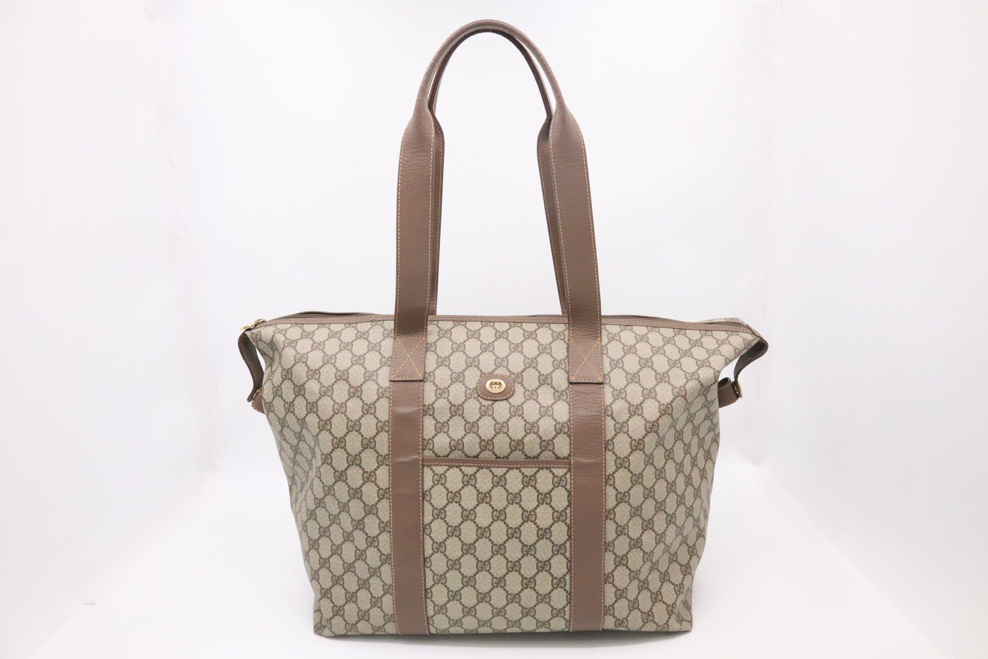 Gucci GG Supreme Canvas Tote Bag